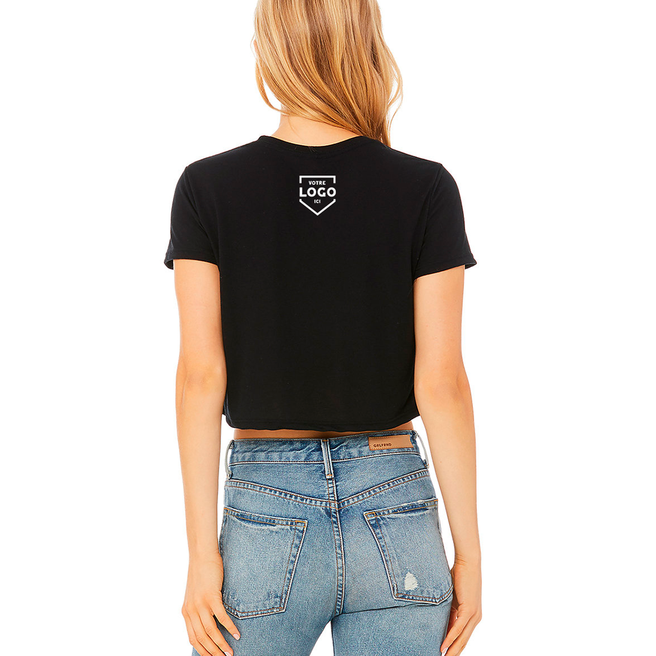 T-Shirt Crop Top pour Femmes